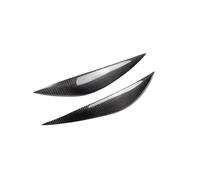 Headlight Eyebrow For Benz W204 C Class 2008-2011 Headlight Eyebrow Headlamp Eyelid Carbon Fiber Lamp Brow Front Head Light Cover Trim Headlight Eyelids