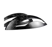 Headlight Eyebrow For Fiat For 500 For Abarth 696 595 With Washer Cover Head Lamp Only ABS Angry Eyelid Headlight Eyelid(Matt Forged)