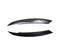 Headlight Eyebrow For VW For Jetta MK6 2010-2015 2016 2017 2018 Auto ABS Eyelids Car Front Headlight Eyebrow Eyelid Lamp Light Eyebrows Trim Headlight Eyebrows(Carbon Fiber)