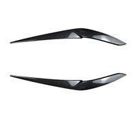Headlight eyebrow For X5 For G05 For X6 For G06 2019-2022 Front Headlight Eyelid Cover Headlamp EyeLids Trim Sticker Car Accessories Headlight eyebrow cover