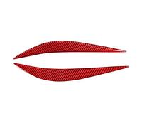 Headlight Eyebrows Fit For-BMW 4Series F32/33/36 M3/4 F80/82/83 Car Front Headlight Eyelid Eyebrow Cover Trim(Red)