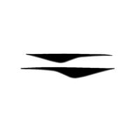 Headlight Eyebrows Fit For Ford Mondeo MK4 2007-2013 Car Headlight Eyebrows Eyelid Cover Trim