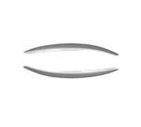 Headlight Eyebrows Fit For VW Polo 2010-2017 Front Car Headlight Eyebrow Lamp Sticker