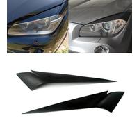 Headlight Eyebrows for Bmw X1 E84 2009 2010 2011 2012 2013 2014 2PCS ABS Car Headlight Eyebrow Eyelid Body Kit