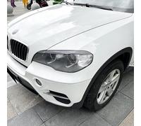 Headlight Eyebrows for BMW X5 E70 30i 30d 35d 35i 40d 48i X5M 2006-2013 2PCS ABS Car Headlight Eyebrow Eyelid Body Kit