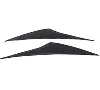 Headlight Eyebrows For Mazda For Axela 3 For Mazda 3 M3 2014 2015 2016 Car Front Bumper Headlight Eyelid Eyebrow Lamp Trim Headlight Eyelid