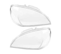 Headlight Eyebrows Headlight Eye Lid 1 Pair Left Right Clear Lens Cover Replacement Fit For Mercedes Benz M-Class ML W163 2002-2005 1638205061