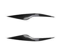 Headlight Eyebrows Trim Cover For Ford For Focus MK2 C307 2008-2011 Head Light Lamp Eyelid Decorative Stickers,A