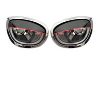 Headlight Eyelid For Mini For Cooper S For Clubman F54 F55 F56 F57 F60 For Car Headlight Eyelid Light Eyebrow Lamp Decoration Stickers Headlight Eyebrows(Sticker B)
