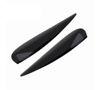 Headlight Eyelid For Vauxhall For Opel For Corsa D 2006 2007 2008 2009 2010 2011 2012 2013 2014 2 Pairs Headlamp Eyebrows Eyelids Headlight Eyebrows