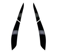 Headlight Eyelid For VW For Golf 6 Mk 6 Rear Tail Light Lamp Eyelid Trim Cover Headlights Eyebrow By ABS 4X 2008 2009 2010 2011 2012 2013 Headlight Eyebrows(Gloss Black)