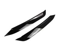 Headlight Eyelid For VW For Polo MK6 For GTI For TSI For TGI For MPI For TGI For Line 2017-2024 Eyebrows Eyelids Car Front Headlight Trim Stickers Headlight Eyebrows
