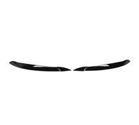 Headlight Eyelid For X5 E70 2008 To 2013 Headlamp Eyebrow Cover 1 Pair Headlight Eyebrow Left Right Fade Proof Front Headlight Eyelid Trim Headlight Eyebrows(Black)
