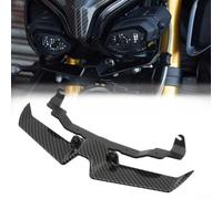 Headlight Fairing Cover for MT-10, Beak-Shaped Lower Front Wing Motorcycle for modification Part Black/Carbon Fiber Kit(Carbon)