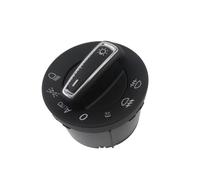 Headlight Fog Light Switch Compatible With VW For Jetta For Passat 2006-2011 For Golf 2003-2012 Chrome Automatic Light Sensing Headlight Switch Knob