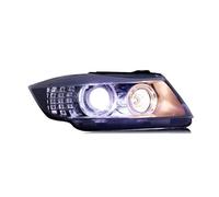 Headlight For BMW E90 Headlamp 318i 320i 325i Headlight LED 2003-2009 Front Light Angel Eyes for 318 320 325 Bi Xenon Lens HID Car Accessories Front Headlights(LED KIT)