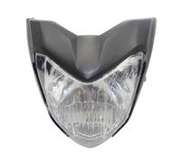 Headlight For FZ16 For YS150 For FZER150 Motorcycle Headlight Assembly With Halogen Lamp Bulb 270 * 260 * 160mm Headlamp(Gray)