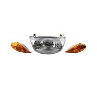 Headlight For JOG 50 For JOG For ZR For Evolution SA16J SA36J SA39J Motorcycle Scooter Headlight Front Turn Signal Light Headlamp(Yellow white Lamp)