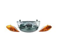 Headlight For JOG 50 For JOG For ZR For Evolution SA16J SA36J SA39J Motorcycle Scooter Headlight Front Turn Signal Light Headlamp(Blue yellow lamp)
