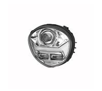 Headlight For Motors 2010-2017 V For Star 1300 For XVS 1300 With E-MARK E24 Headlamp Motorcycle Led Headlight Projector High Low Beam DRL Headlamp(Sliver Color)