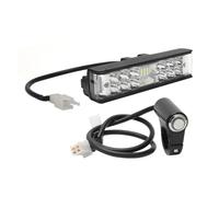Headlight For Surron For Lightbee X Headlight Light Bar Upgraded Kit L1E Road Version Plug&Play On/Off Switch With Plug Headlamp(Single Color)