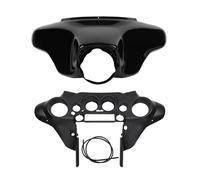 Headlight For Touring 1996-2013 For Electra For Street For Glide For FLHT For FLHX ABS Plastic Front Batwing Inner/Outer Fairing Speedometer Cover Headlamp