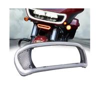 Headlight For Touring For Road For Glide/For CVO For Road For Glide 2015-2024 Headlight Fairing Trim Cover Bezel With DRL LED Light Headlamp