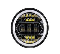 Headlight For Triumph For Thunderbird For Storm For Rocket 2012 2013 2014 2015 5 3/4 Inch 5.75" Led Car Motorcycle Headlight H4 Moto Headlamp Head Light Headlamp(1PCS headlight Black E)