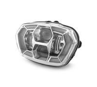 Headlight For Vespa For Sprint 150 For Sprint150 2017-2022 2023 2024 LED Headlight Accessories Motorcycle Head Light Front Light High/Low Beam Headlamp(Silver)