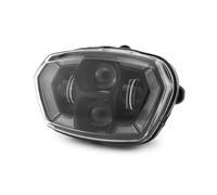 Headlight For Vespa For Sprint 150 For Sprint150 2017-2022 2023 2024 LED Headlight Accessories Motorcycle Head Light Front Light High/Low Beam Headlamp(Black)