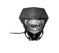Headlight For WR 250 R For WR426F For WR450F For WR500 WR For TTR 450 High Brightness Off-Road Lighting Waterproof LED Motorcycle Headlight Headlamp(Carbon)