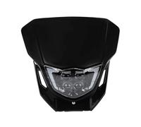 Headlight For WR250F For WR450F For YZ250F For YZ450F 2015-2019 Motorcycle Headlight Assembly LED Headlamp Motocross Accessories Parts Refit Headlamp(Black)
