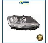 Headlight Front Right Black - for Volkswagen Sharan 10->