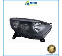 Headlight Front Right Black Parabola - DX - for Renault Captur 13->17