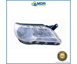 Headlight Front Right - for Volkswagen Tiguan 07->08