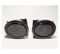 Headlight Glass Cover For BMW E46 M3 01-06 M-Tech Front Bumper Fog Lights With Covers Bulbs Smoke Lens