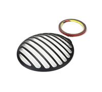 Headlight Grille Guards For VESPA For GTS 125 200 250 300 2019-2021 Motorcycle Plastic Headlight Grill Cover Front Lamp Protector Shell Net Accessories Motorcycle Headlight Guard(B)