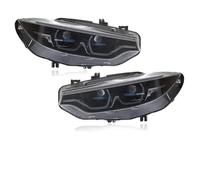 Headlight Head Lamp 2PCS LED Headlight Assembly DRL Headlamp For BMW 4 Series 2014-2019 For M3 For M4 F32 F80 F82 F33 F83 F36 Modified GTS Spoon(F)