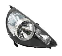 Headlight Head Light Head Lamp Headlight Headlamp Front Light Front Lamp Assembly For Fit For Jazz Hatchback Restyling 2005-2008 Light Covers(Black RH)