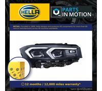 Headlight Headlamp fits BMW 316D G20 2.0D Right 2022 on O/S Driver Side Hella