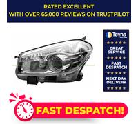 Headlight Headlamp fits NISSAN QASHQAI J10 2.0 Left 07 to 13 MR20DE N/S Prasco