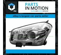 Fits Nissan Qashqai Headlight Left Hand Nearside Passenger 20102014
