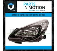VAUXHALL CORSAVAN MK III (D) BOX 11-15 Headlight Black Left Hand OP0354914