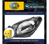 Headlight Headlamp fits SKODA CITIGO 1.0 Left 11 to 19 N/S Passenger Side Hella