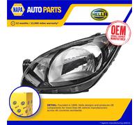 Headlight Headlamp fits SKODA CITIGO 1.0 Left 11 to 19 N/S Passenger Side Hella