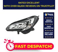 Headlight Headlamp fits VAUXHALL CORSA E 1.3D Left 2014 on N/S Passenger Side