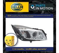 Hella Genuine OEM 1ZT009631321 Right Bi-Xenon Headlight fits Vauxhall Insignia