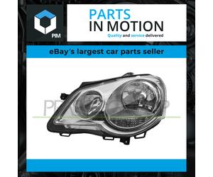 Headlight Headlamp Left VG0224904 Prasco 6Q1941007AJ 6Q1941007AK 6Q1941007AN New