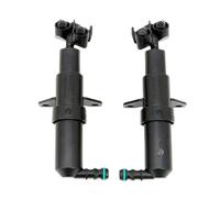 Headlight Headlamp Washer Compatible With Skoda For Octavia For MK1 2007-2009 Front Headlight Washer Nozzle Parts Head Light Lamp Water Spray Jet 1Z0955965A 1Z0955966A