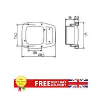 Headlight - HELLA 1SA 996 120-321 OE 1EA 996 074-061
